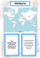 Vorschau - Stationenlernen - Der Vollblutaraber – Steckbrief inklusive – Pferderassen Asiens – Montessori Lernkarten (Kontinente entdecken) - Seite 2