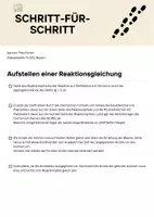 Vorschau - Arbeitsblätter - Materialpaket Chemie Klasse 8 NTG - Seite 1