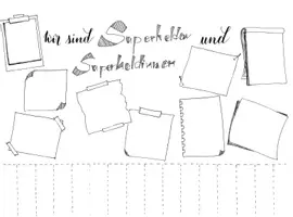 Vorschau - Poster - Wir sind Superhelden - warme Dusche für Kollegen - Seite 1