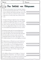 Vorschau - Arbeitsblätter - Lesetext "Das Sehfeld von Oktopussen" - Seite 1