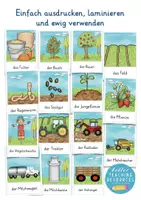 Vista previa - Unidades / Secuencias / Situaciones de Aprendizaje - Deutsch Bildkarten - Alemán tarjetas de imágenes de la granja – vocabulario en clases de DaZ - página 3