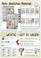 Vorschau - Mal- und Bastelvorlagen - Gemeinschaftsbild "Hier sind alle Willkommen!" #demokratiestärken - Seite 1