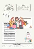 Vorschau - Arbeitsblätter - Kaufverhalten im Überblick - Gruppenpuzzle AES 7 - Deckblatt