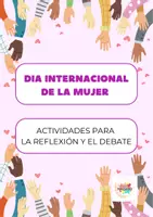 Vista previa - Otros - Día internacional de la mujer. Actividades de reflexión - Portada