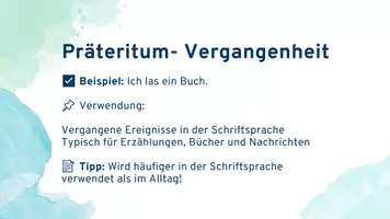 Vorschau - Präsentationen/Tafelbilder - Materialpaket "Zeitformen" Test und Präsentation, Klasse 7-9 - Seite 3