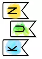 Vorschau - Poster - Wimpelkette für das Fach Kunst in bunten Farben - Seite 3