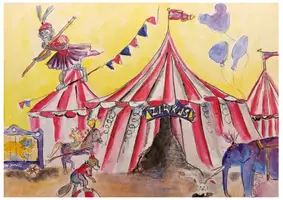 Vorschau - Präsentationen/Tafelbilder - Sprachlernchancen rund um die Geschichte Zirkus Zi Za Zambarelli - Seite 3
