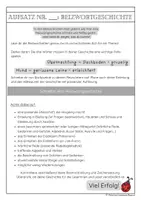 Vorschau - Klassenarbeiten - Aufsatz Reizwortgeschichte - Deckblatt