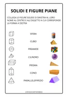anteprima - Esercizi - GEOMETRIA CLASSE SECONDA giochi ed esercizi - Pagina 1