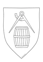 Vorschau - Mal- und Bastelvorlagen - Zünftwappen - Tafelmaterial und Ausmalbilder - Paket 5 - Seite 2