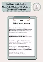 Vorschau - Arbeitsblätter - Die Hanse im Mittelalter Plakatarbeit/Präsentation - Seite 1