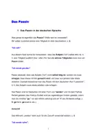 Vorschau - Arbeitsblätter - Englisch | Passiv | 7. -10. Klasse | Arbeitsblätter - Seite 1