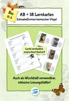 Vorschau - Arbeitsblätter - Schnabelarten heimischer Vögel - AB plus Lernkarten - Deckblatt