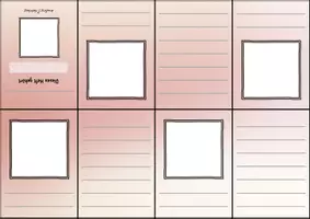 Vorschau - Mal- und Bastelvorlagen - Faltbuch - eigene Geschichte - Seite 2