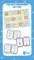 Vista previa - Hojas de trabajo - JUEGO TABLERO COMPRENSIÓN LECTORA - Portada
