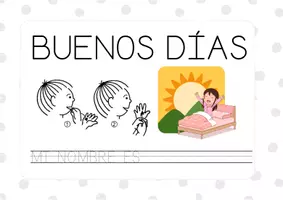 Vista previa - Tarjetas / Manipulativos - ¿QUÉ DÍA ES HOY? Calendario visual con lengua de signos | Días, meses, estaciones y tiempo - Portada