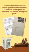 anteprima - Esercizi - 🎭 Scopri gli Etruschi in modo originale! 🏺✨ - Pagina 1