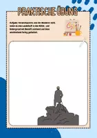 Vorschau - Arbeitsblätter - Die Kunstepoche Romantik mit praktischer Übung - Seite 3