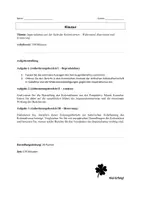 Vorschau - Arbeitsblätter - Klausur: Imperialismus aus der Sicht der Kolonisierten – Widerstand, Repression und Erinnerung als PDF und Word-Datei - Seite 1