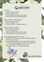 Vorschau - Arbeitsblätter - HSU-Proben Bundle "Wasserkreislauf, Fahrrad, Gemeinde" - Seite 1