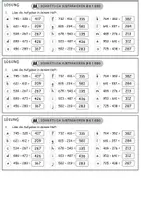 Vorschau - Arbeitsblätter - Schriftlich Subtrahieren (Grundrechenarten) - Seite 2