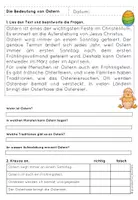 Vorschau - Arbeitsblätter - Lesetexte Ostern (Klasse 2-4) - Seite 2