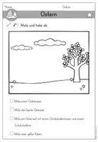 Vorschau - Arbeitsblätter - Ostern Arbeitsblatt Leseverstehen differenziert - DaZ DaF Sprachförderung - Seite 2