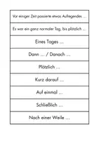 Vorschau - Fördermaterial/Inklusion - Gute Satzanfänge für eine Erlebniserzählung - Seite 2