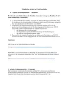 Vorschau - Test - Mündliches Abitur / Mündliche Abiturprüfung Geschichte: Prüfungsaufgaben zur Revolution 1848/49 & Wettrüsten / Kalter Krieg (inkl. Lösungen) - Seite 1