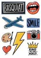 Vorschau - selbst erstellte Cliparts/Grafiken - Clipart, Sticker, Frida Kahlo, Vincent Van Gogh, Jean-Michel Basquiat - Seite 3
