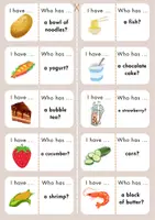 Vorschau - Spiele - I have - Who has Food Vocabulary Game - Seite 3