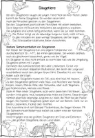 Vorschau - Unterrichtsreihen - Säugetiere Unterrichtsreihe, Merkmale, Ordnungen, Leseweg, Hörweg, Tafelmaterial, Kreuzworträtsel, Spiel - Seite 3