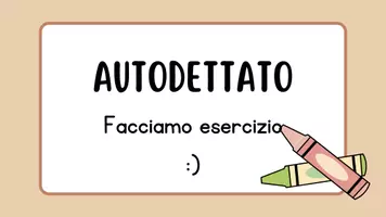 anteprima - Materiale di supporto/inclusione - Autodettato CHI CHE GHI GHE - Pagina di copertina