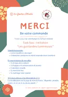 Aperçu - Apprentissages en autonomie - Photo Guirlande lumineuse - Page 1