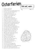 Vorschau - Spiele - Osterferien – Steh auf, wenn … / Bewegungsspiel 🐰🌷 - Seite 1