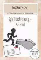 Vorschau - Stundenentwürfe - Postbotenspiel zur Schulung der Ausdauer im Sportunterricht - Deckblatt