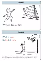 Vorschau - Stationenlernen - Bälle werfen im Sportunterricht: Stationen für Schüler ab Klasse 1 - Seite 3