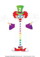 Vorschau - Stationenlernen - Einmaleins mit Clown Coco - Ausmalbilder - Seite 2