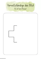 Vorschau - Mal- und Bastelvorlagen - Vervollständige das Bild, Think outside the box - Seite 3