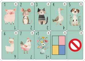 Aperçu - Jeux - LA FERME jeu de cartes "du reste UN" - Page 1
