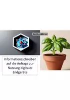 Vorschau - Anderer Materialtyp - Informationsschreiben digitales Engerät - Deckblatt