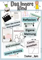 Vorschau - Arbeitsblätter - Das innere Kind-Emotionen und Beziehungen verstehen - Deckblatt