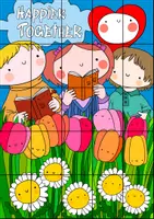 anteprima - Poster - Giornata della Felicità (20 marzo) - Poster collaborativo - Pagina di copertina