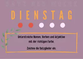 Vorschau - Fördermaterial/Inklusion - Satz der Woche - Tafelmaterial - Seite 2