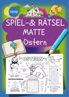 Vorschau - Arbeitsblätter - Ostern Religion - Spiel- & Rätselmatte Religion "Ostern - Ostergeschichte" | Religion Grundschule | Ostern | Ostergeschichte | Aufgaben für Schnelle | Ich bin fertig Aufgaben | Lückenfüller - Deckblatt