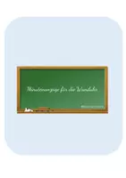 Vorschau - Anderer Materialtyp - Minutenanzeige für die Wanduhr - blau - Deckblatt