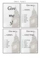 Vorschau - Spiele - Give me 5 (angepasst auf Lehrwerk Come In) - Deckblatt