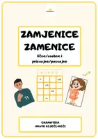 Vorschau - Arbeitsblätter - Zamjenice/Zamenice/Pronomen - Bosnisch/Kroatisch/Serbisch - Deckblatt