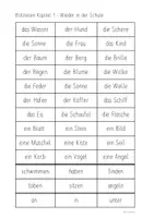 Vorschau - Arbeitsblätter - Blitzleseblätter ABC der Tiere 2 - Teil A - Seite 2