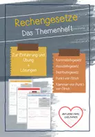 Vorschau - Unterrichtsreihen - Rechengesetze und Rechenregeln - Das Themenheft für Klasse 4 bis 6 - Deckblatt